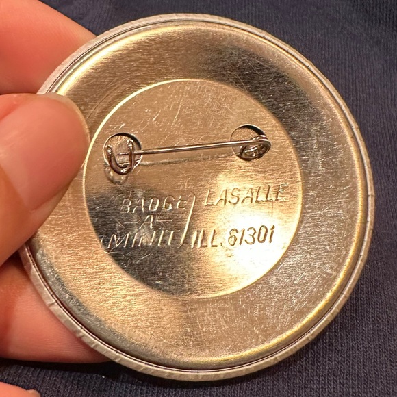 💥FREE WITH PURCHASE💥 Vintage I Love My Job Button - Picture 2 of 2